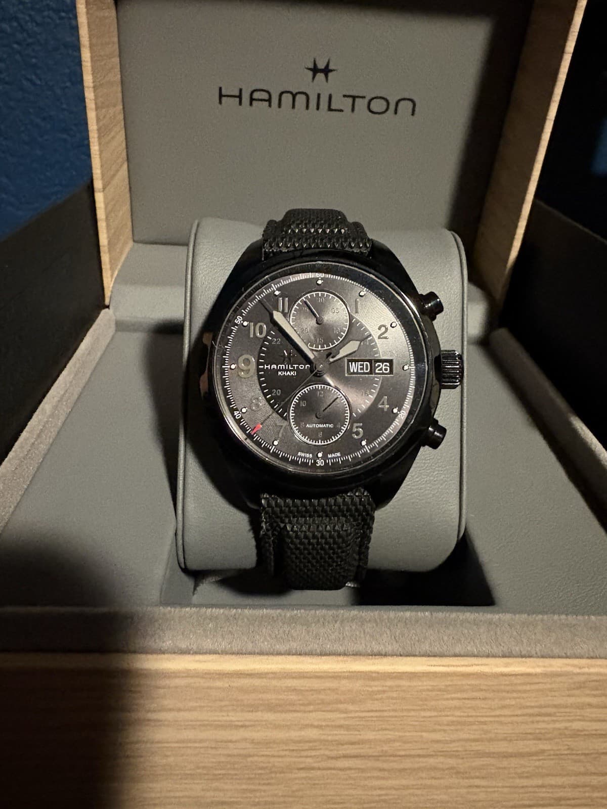 Hamilton Khaki Field Automatic Chronograph Watch 42mm