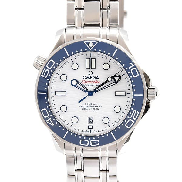 OMEGA Seamaster Diver 300 522.30.42.20.04.001 Tokyo 2020 White SS #013