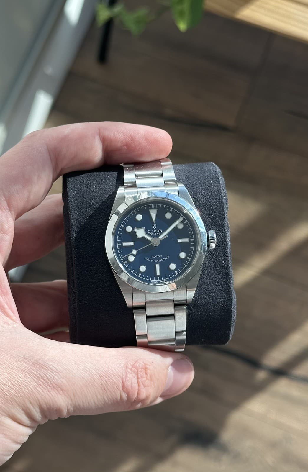 Tudor Black Bay 36 - Smiley Blue Dial 
