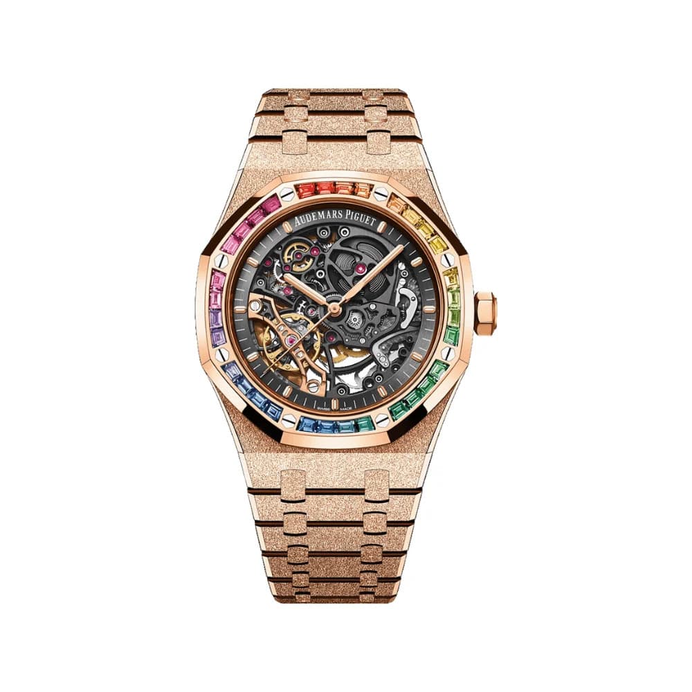 Audemars Piguet Royal Oak 15412OR.YG.1224OR.01-B Double Balance Wheel Frosted