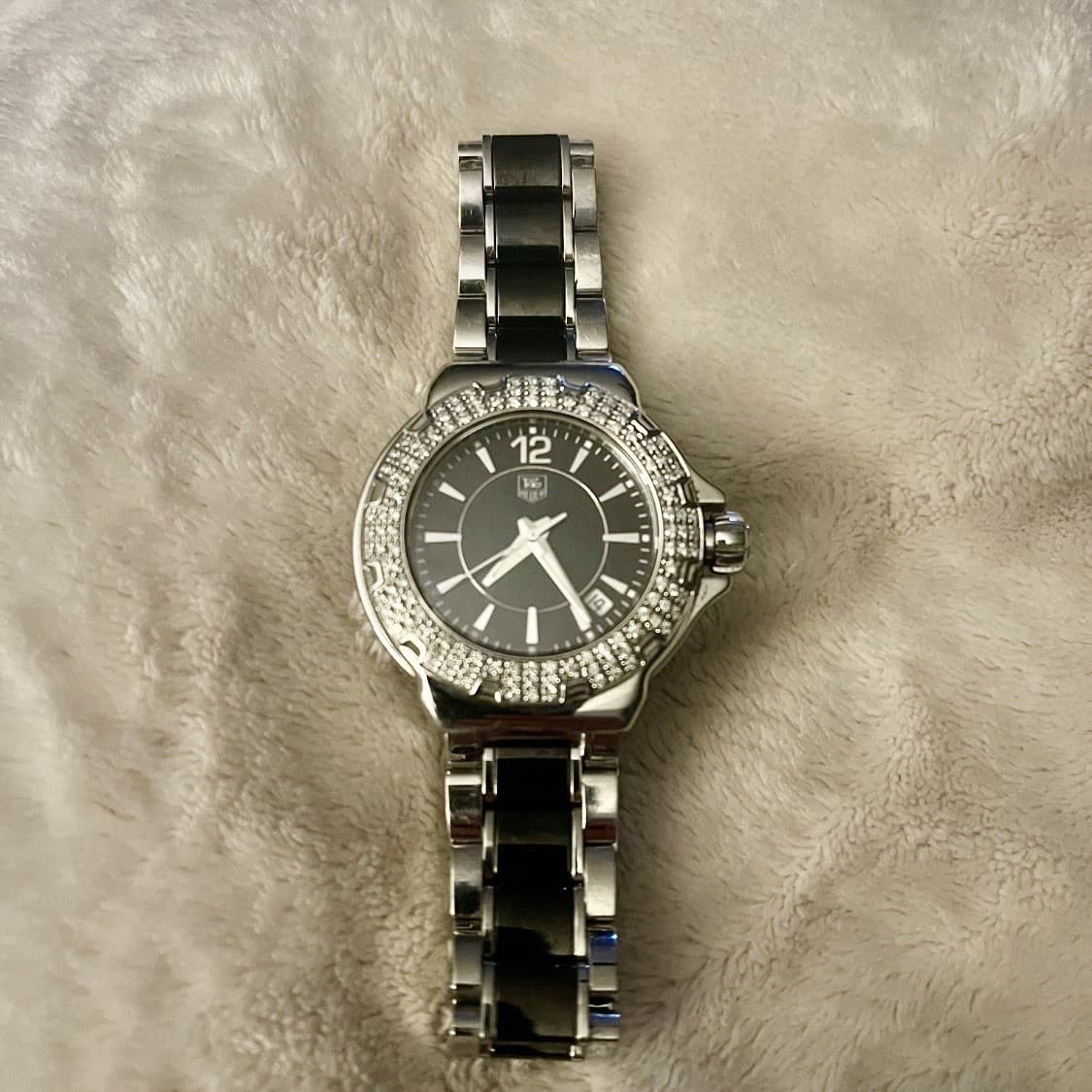 TAG Heuer Formula 1 Diamond Bezel Women’s Watch WAH1214.BA0859 Black Ceramic