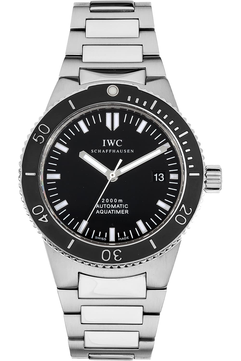 IWC Schaffhausen AquaTimer Diver 2000M GST Steel IW353602 Automatic 42mm Watch