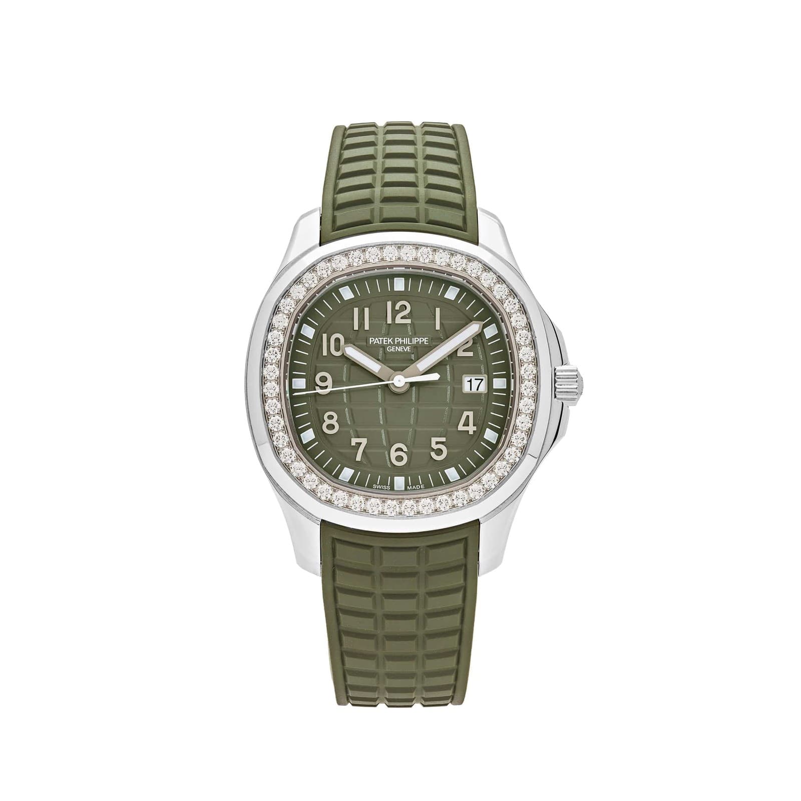 Patek Philippe Aquanaut Luce 5267/200A-011 Stainless Steel Green Dial Diamond