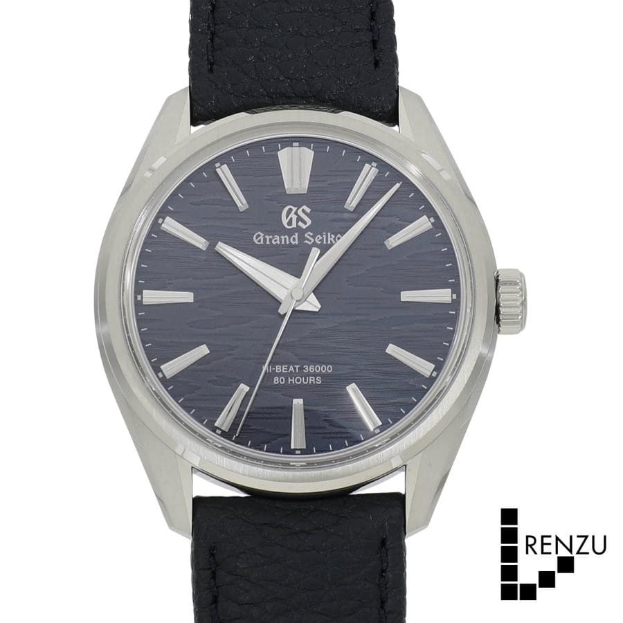 Grand Seiko SLGW007 Stainless Steel 38.6mm Navy Dial Mechanical (Manual) #RZW115