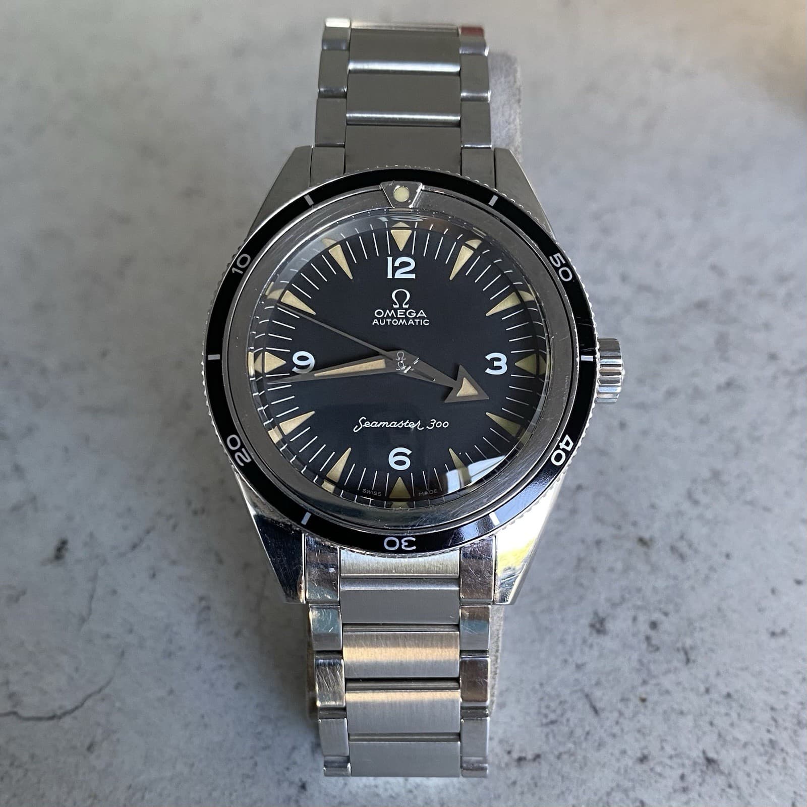 2017 Omega Seamaster 300 '57 60th Anniversary Re-Issue “Trilogy” Watch-Full Set