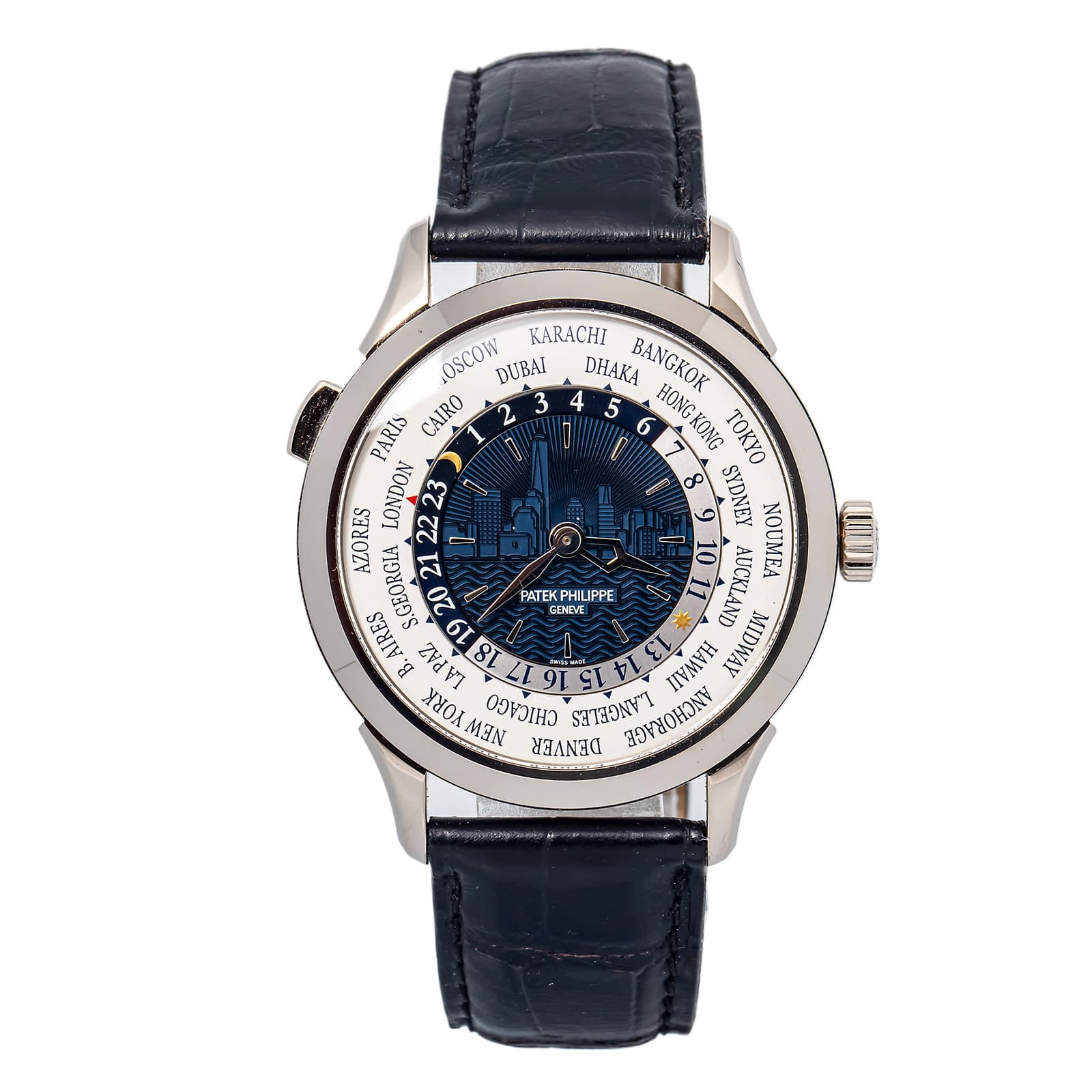 Patek Philippe World Time 5230G-010 2017 Complete Bracelet Stainless Steel