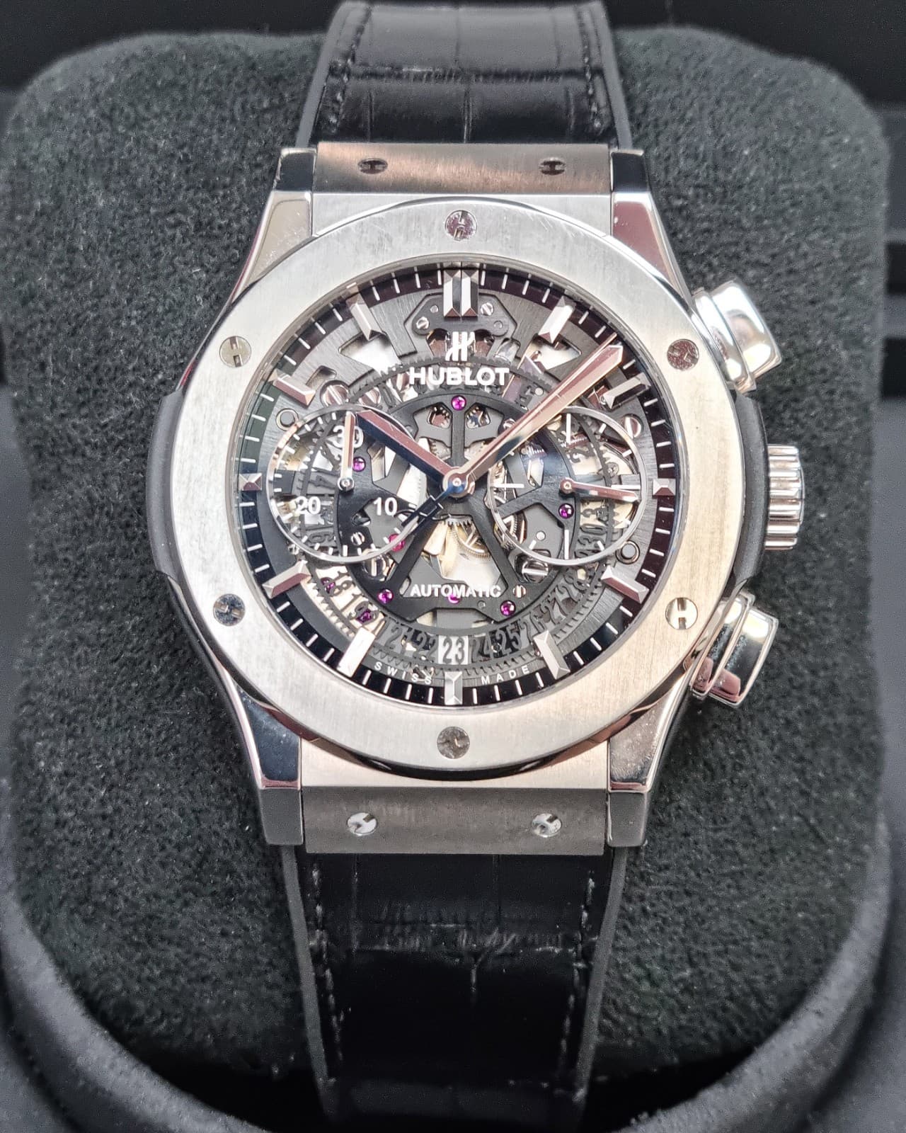 Hublot Classic Fusion Aerofusion 2020 . 45mm Box and Papers Ref. 525.nx.0170.lr