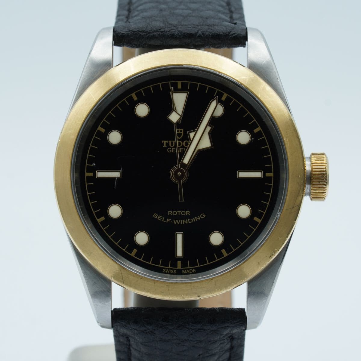 Tudor Black Bay 41 Automatic Men's Watch 79543 41Mm Steel Beautiful Papers Tu058