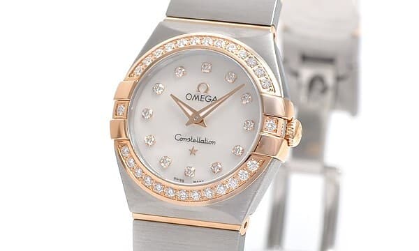 Omega Constellation Brushed Quartz 123.25.24.60.55.001 woman