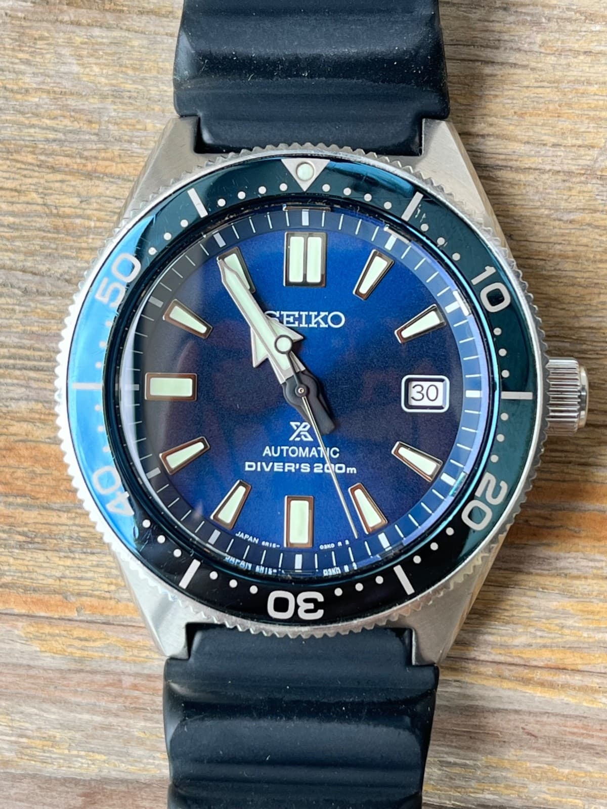 Seiko SPB053J1 Prospex Automatic Blue Dial 42.7mm 6R15 Diver Watch