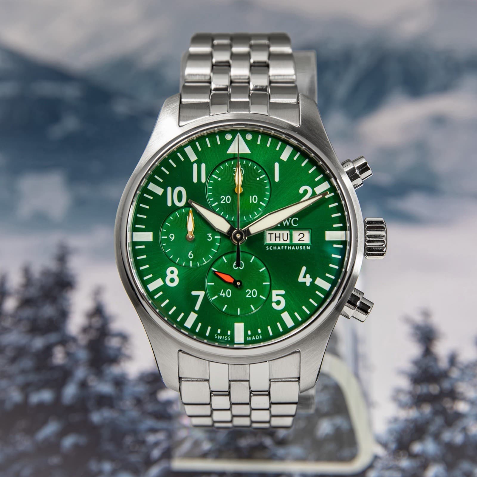 IWC Pilot’s Watch Chronograph (IW378006) Full-Set, Near-Mint