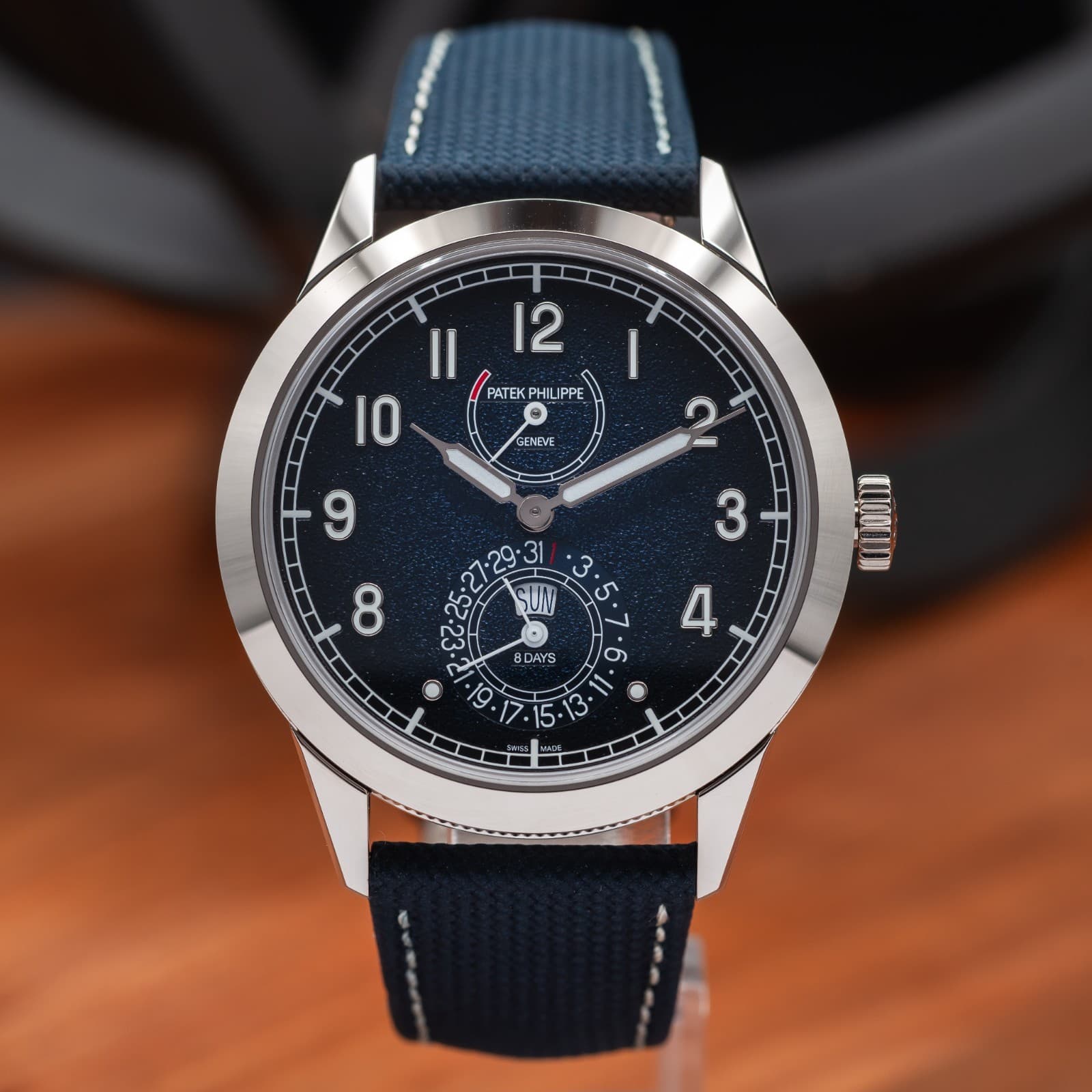 2026 Patek Philippe 5328G-001 Calatrava 8-Day Instantaneous Day-Date Brand New