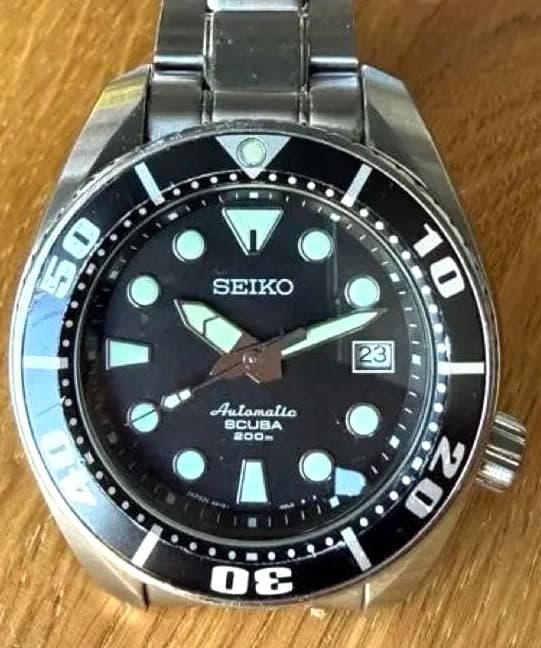 Seiko Prospex Diver Scuba SRP777 Automatic 200m Black Dial Watch 6R15 Japan Used