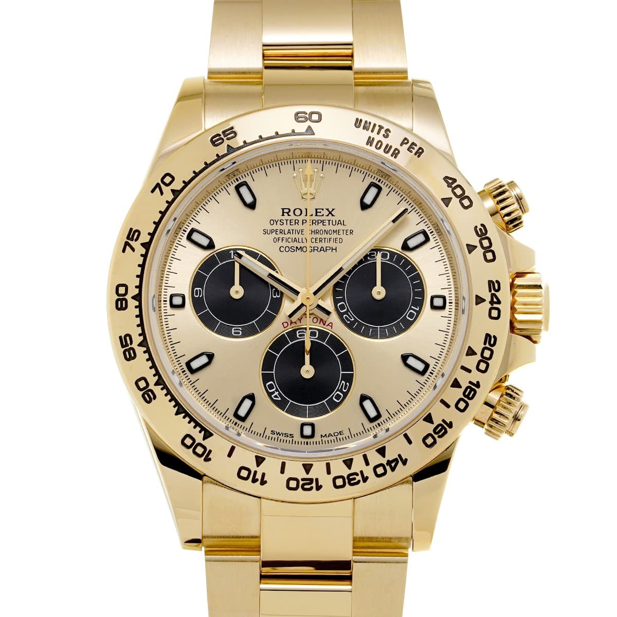 ROLEX Cosmograph Daytona 116508 Champagne/black WATCH 729840