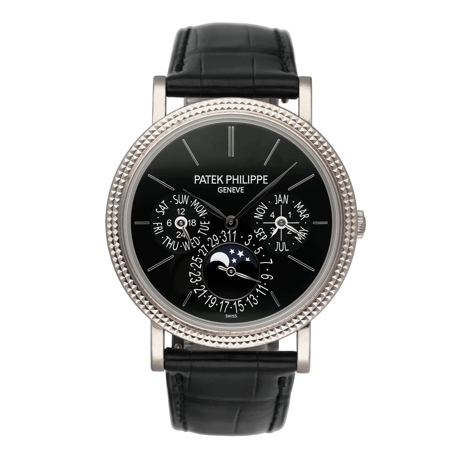 Patek Philippe Perpetual Calendar 5139G Black Dial Mens Watch Box Papers
