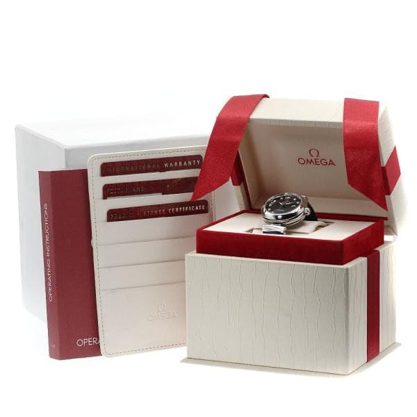 OMEGA De Ville Ladymatic 425.30.34.20.56.001 34mm SS Automatic Watch #C4865