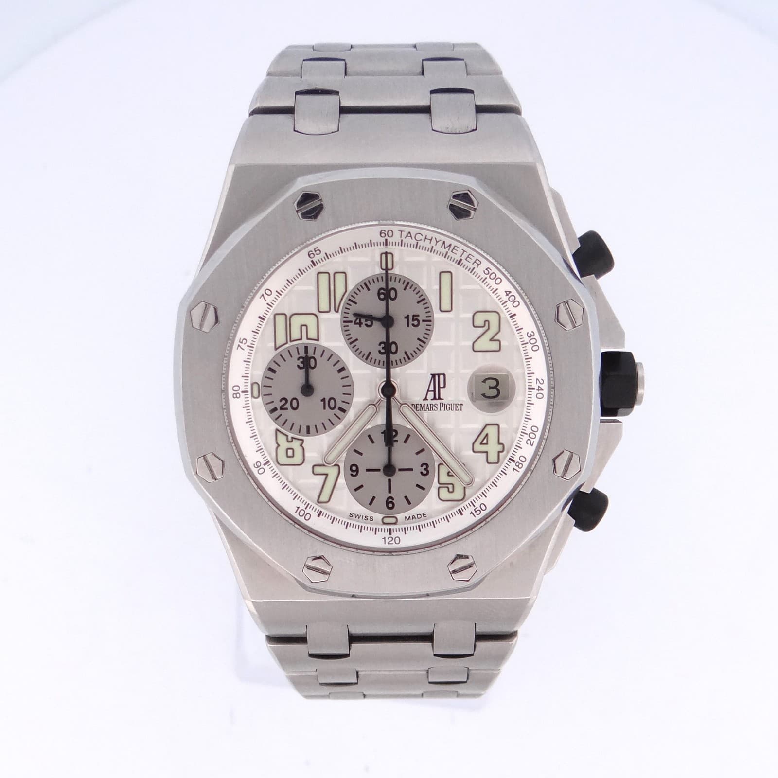 Audemars Piguet 25721ST.OO.1000ST.07.A Royal Oak Offshore Silver Men's Watch