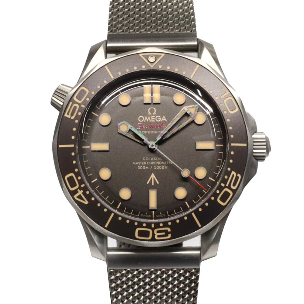 Omega Seamaster 210.90.42.20.01.001 42mm Titanium Brown Wristwatch #UW1700