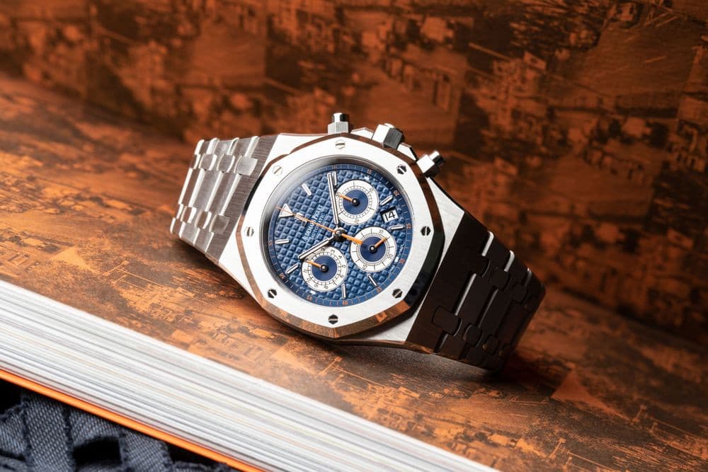 Audemars Piguet Royal Oak Chronograph “Blue Panda” Ref. 26300ST Stainless Steel