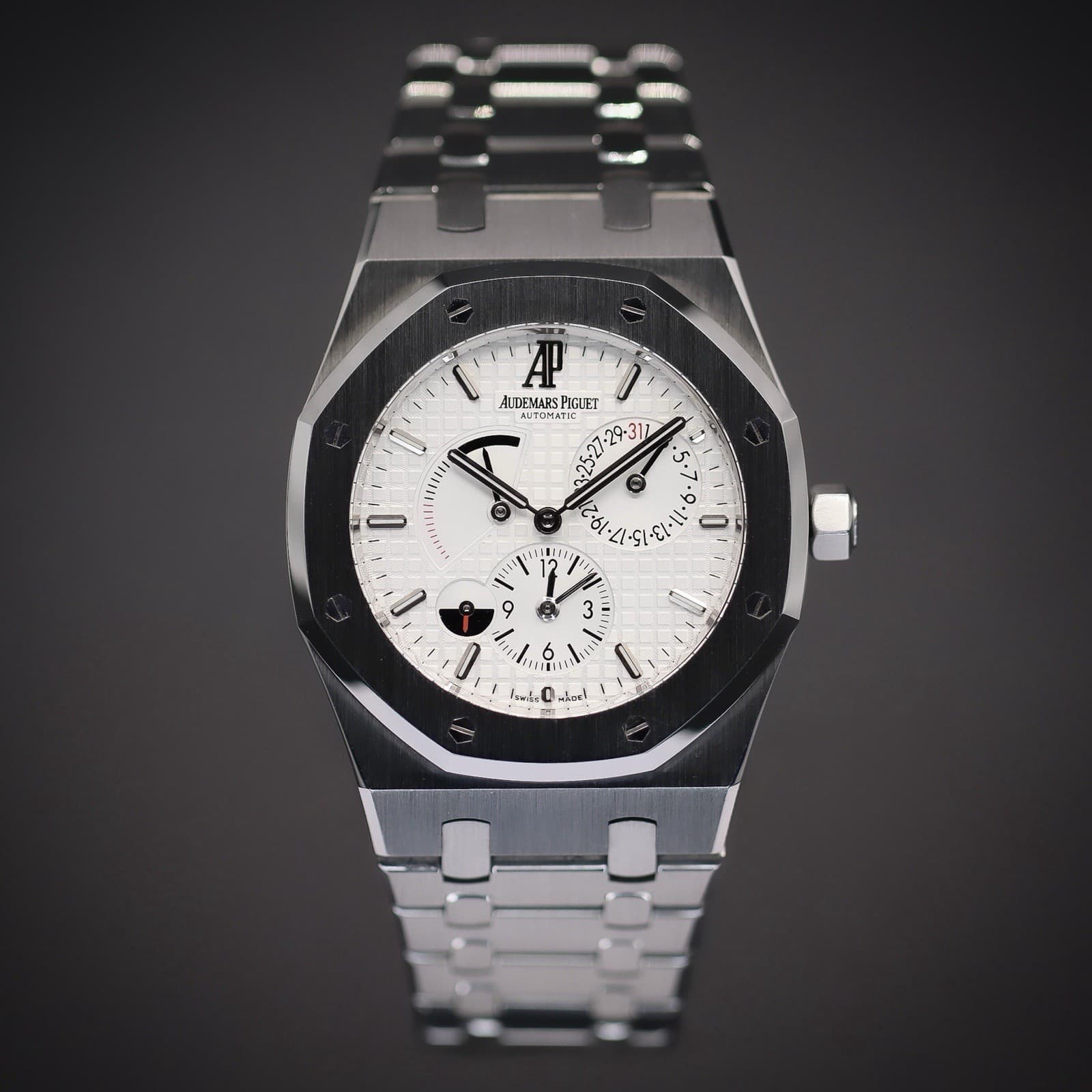 Audemars Piguet Royal Oak Dual Time Power Reserve 26120ST 39 | PRISTINE Full Set