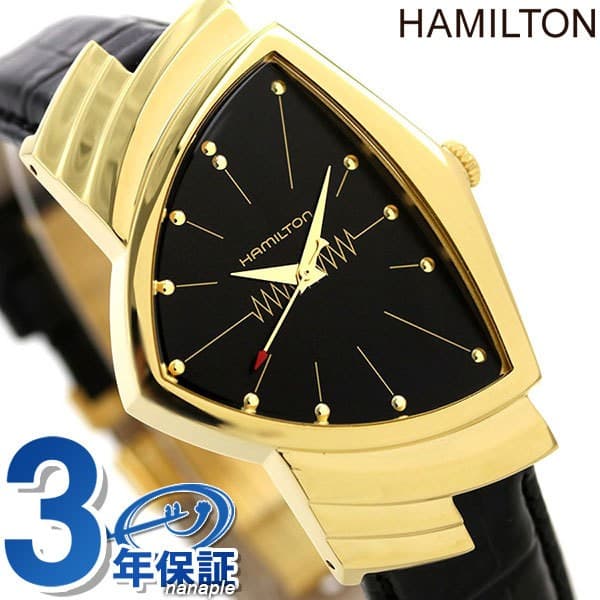 Hamilton Ventura Men's Watch H24301731 HAMILTON Black