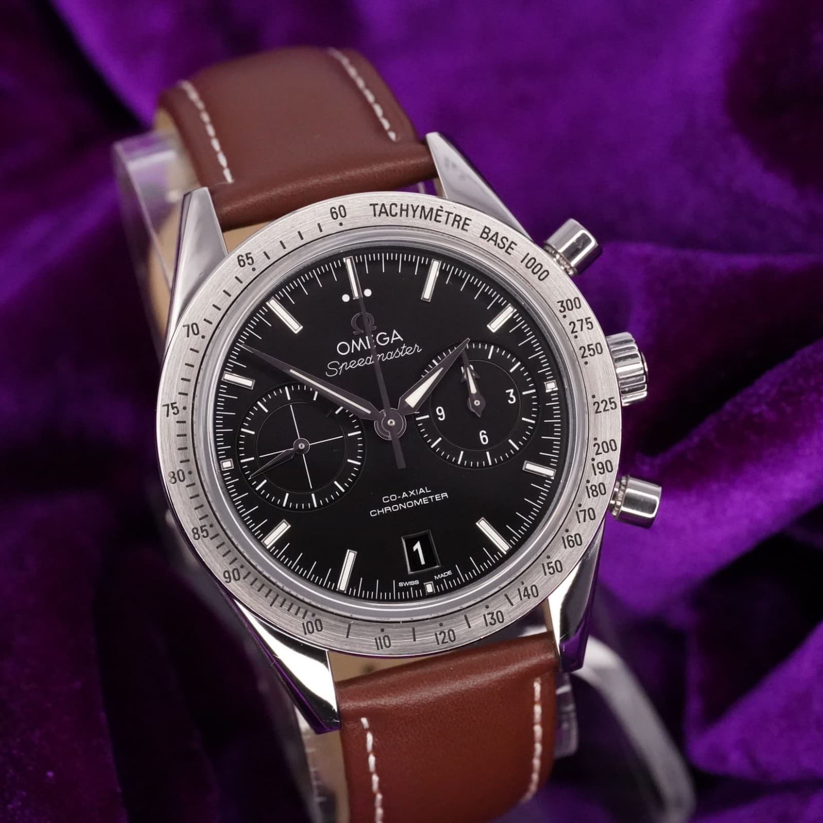 Omega Speedmaster ’57 331.12.42.51.01.001 – Black Dial – Very Good –Complete Set