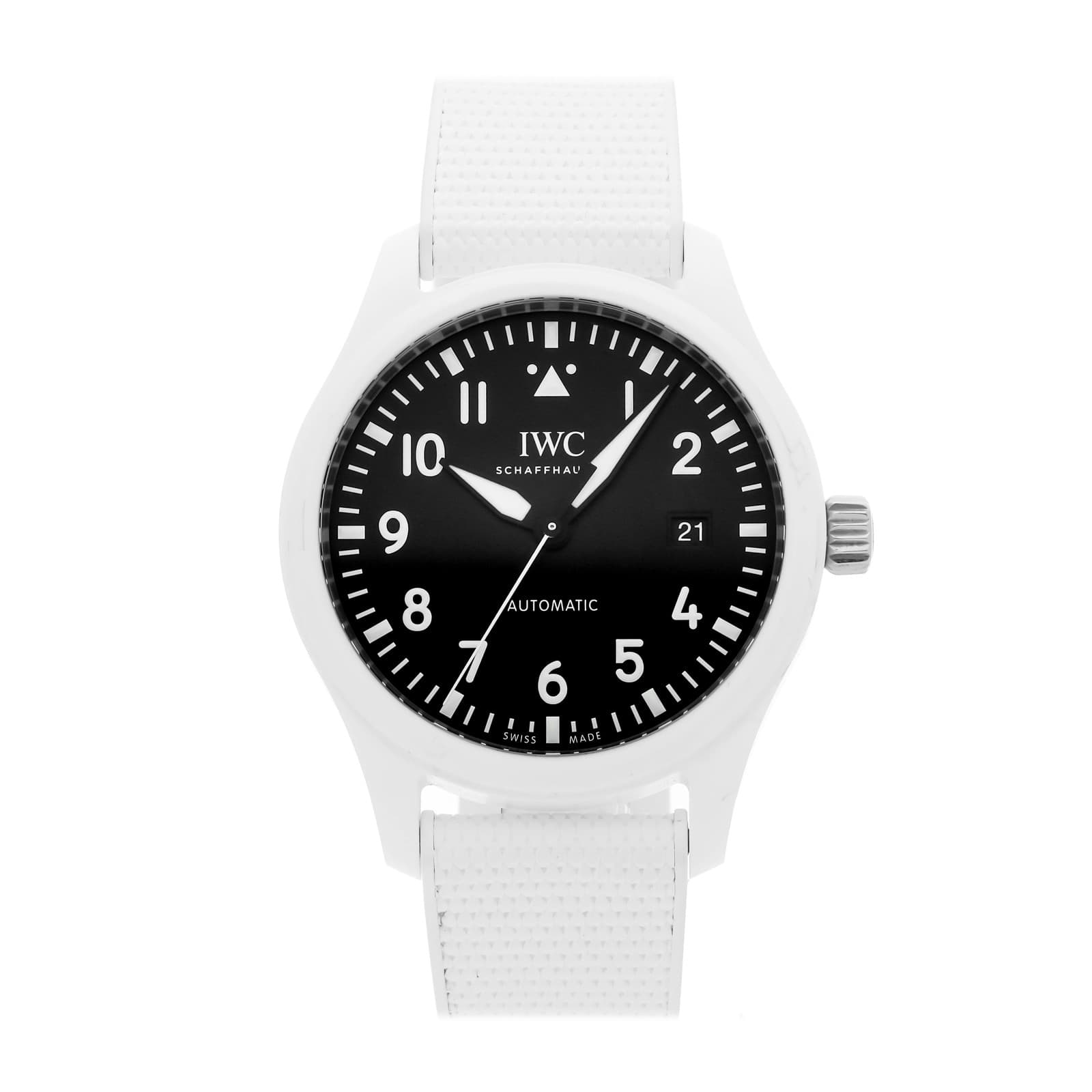 IWC Pilot's Watch Automatic TOP GUN Lake Tahoe Ceramic Auto 41mm White IW3281-04