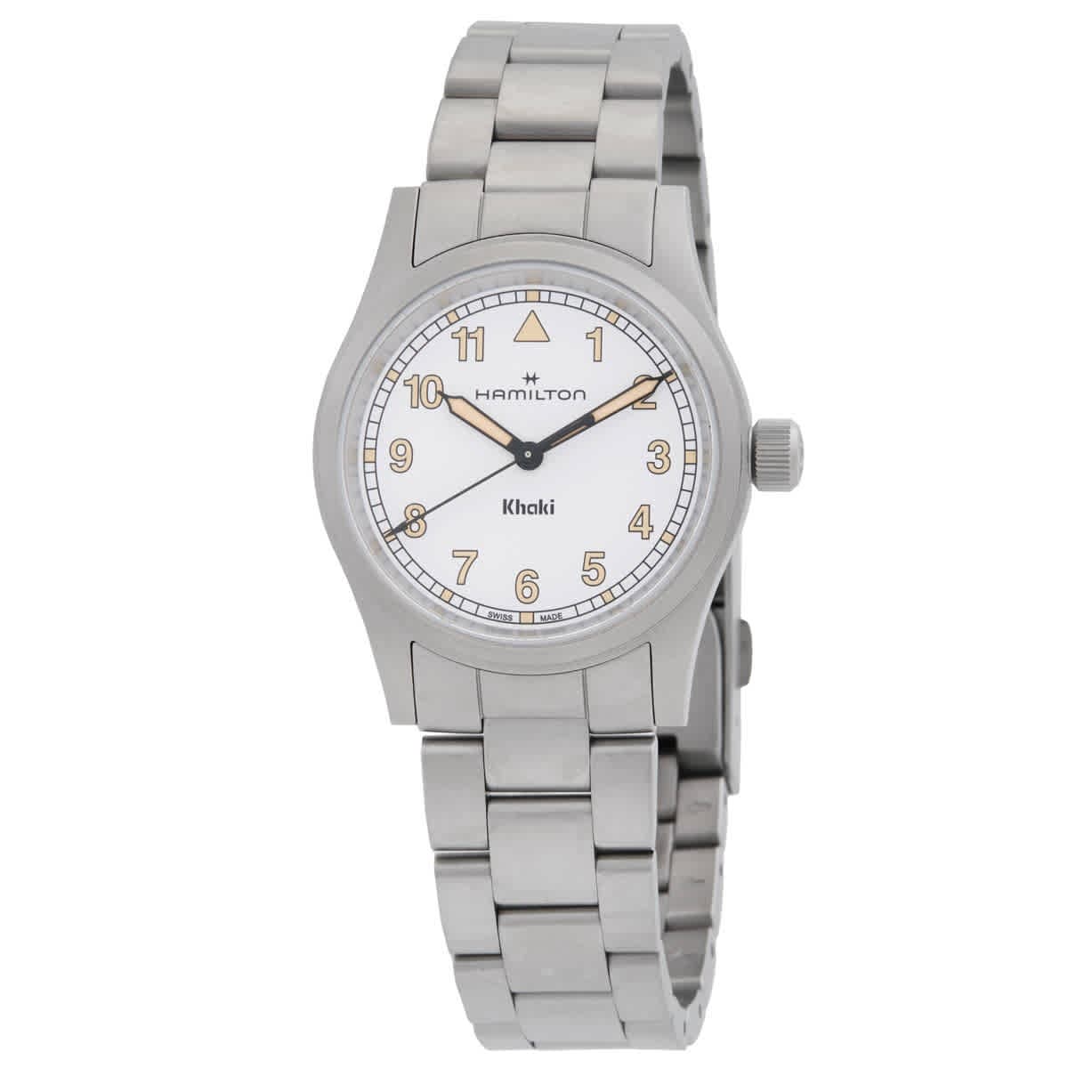 Hamilton Khaki Field Quartz White Dial Ladies Watch H69301110