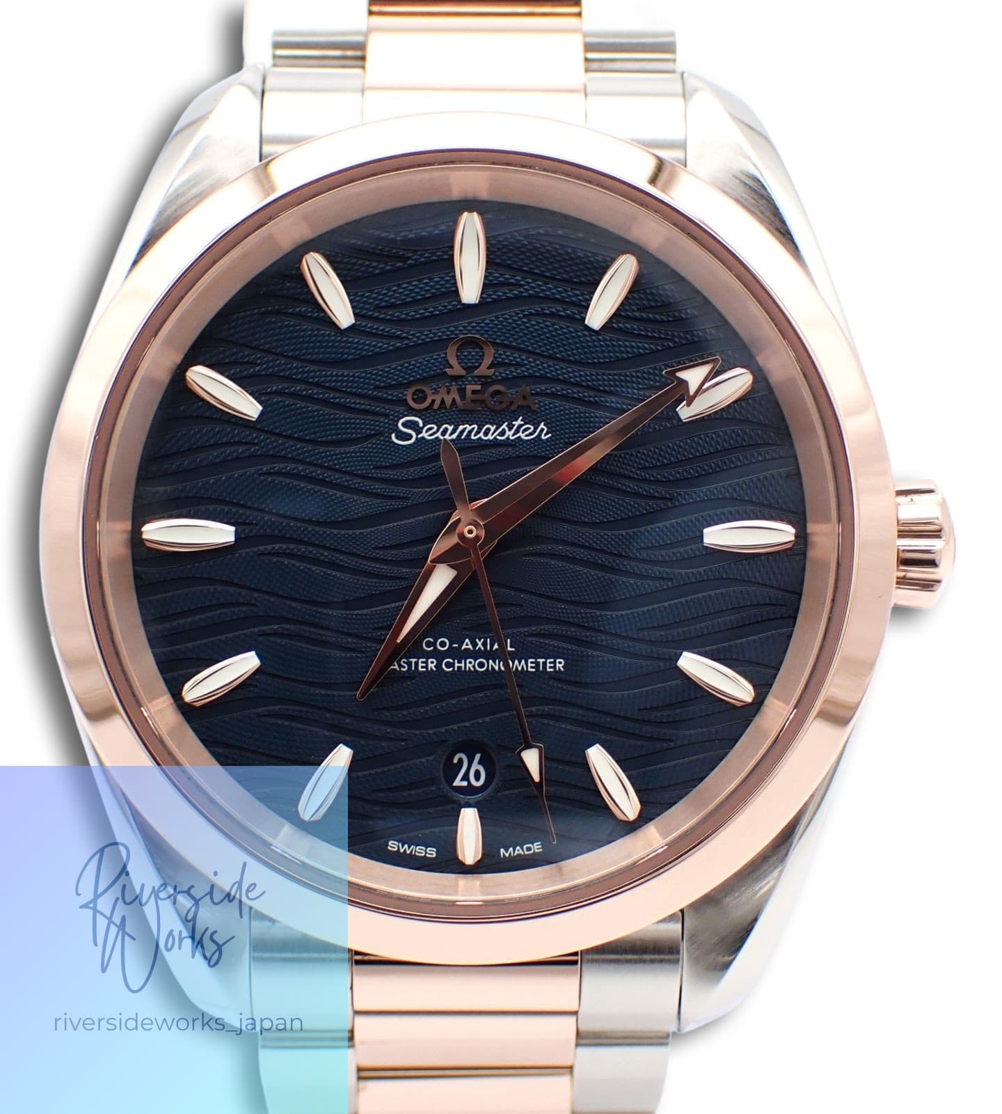 Omega Seamaster Aqua Terra Co-Axial Master Chronometer 220.20.38.20.03.001 SS/PG
