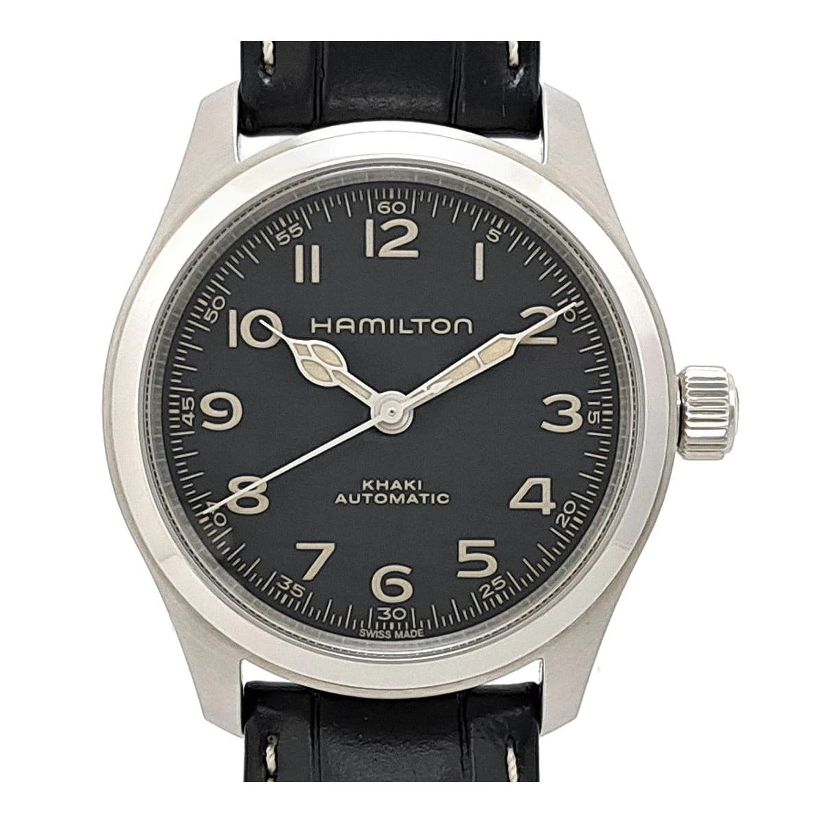 Hamilton Khaki Field Murph H70405730 Stainless Steel 38mm Black Dial #TSW1411