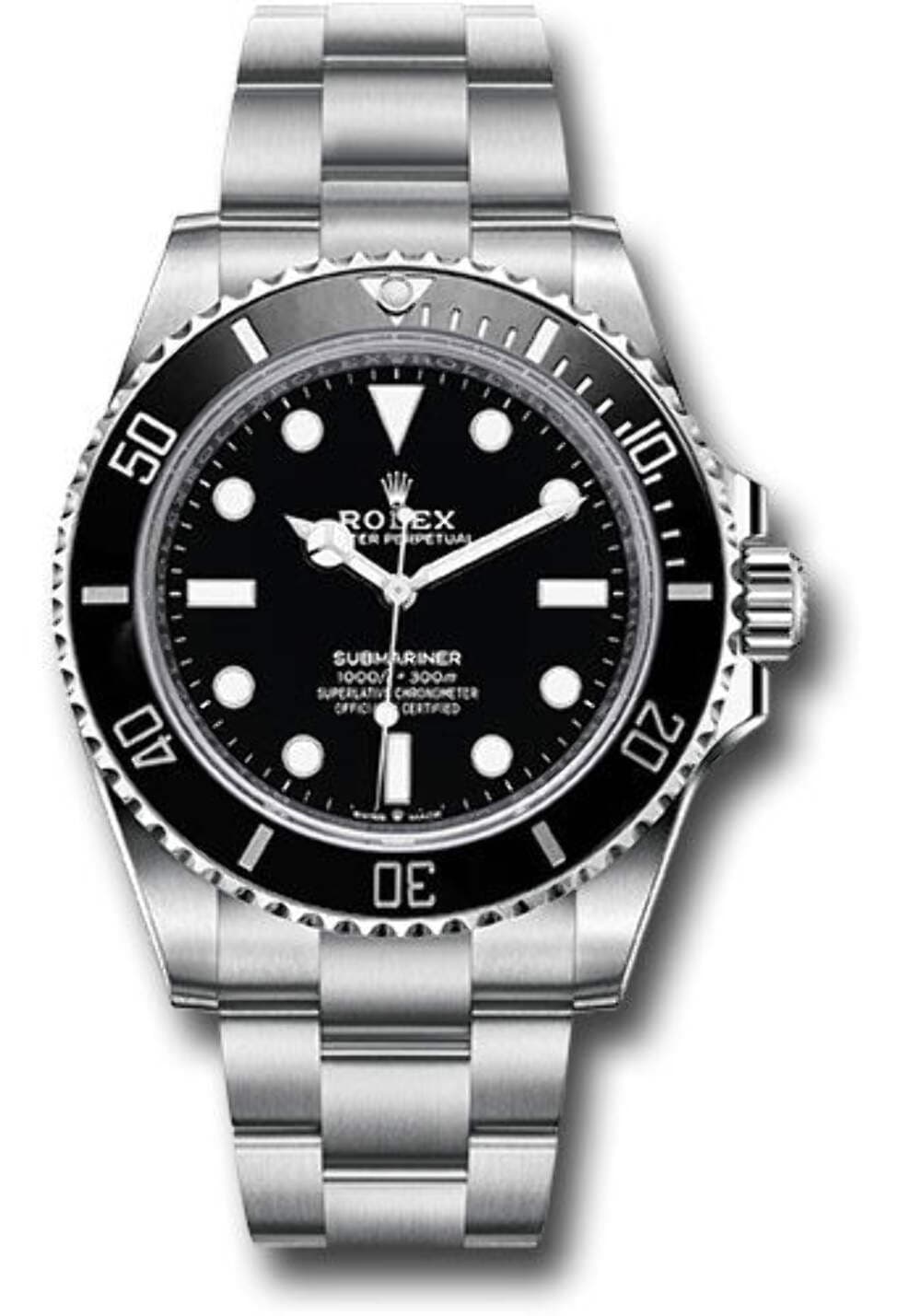Pre-Owned Rolex Submariner No Date 124060
