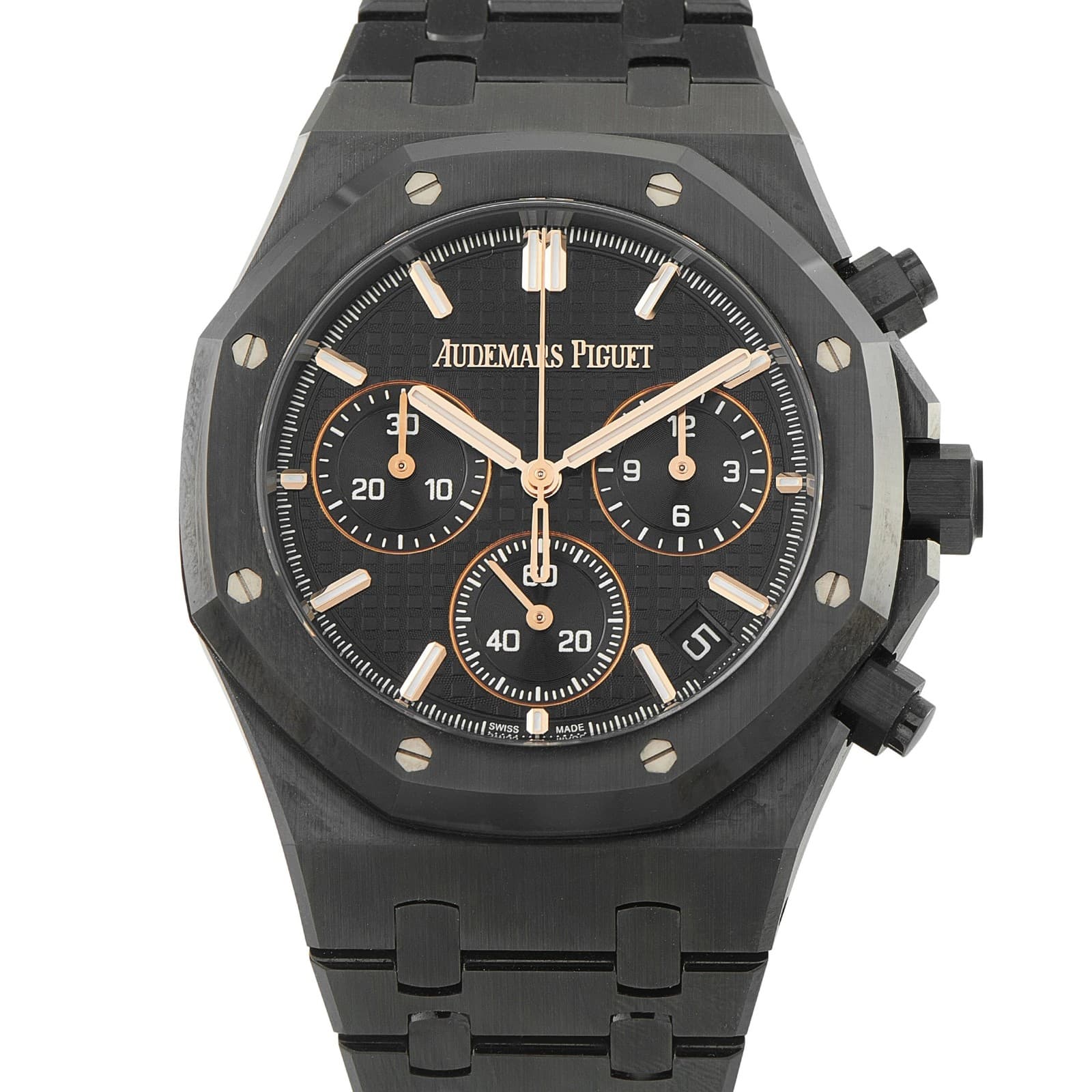 Audemars Piguet Royal Oak Chronograph Black Ceramic Watch 26240CE.OO.1225CE.02