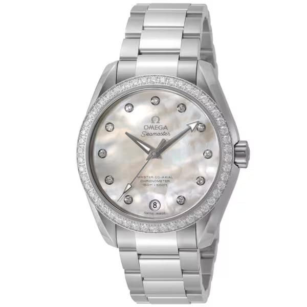 OMEGA  231.15.39.21.55.001 Seamaster Aqua Terra White Pearl
