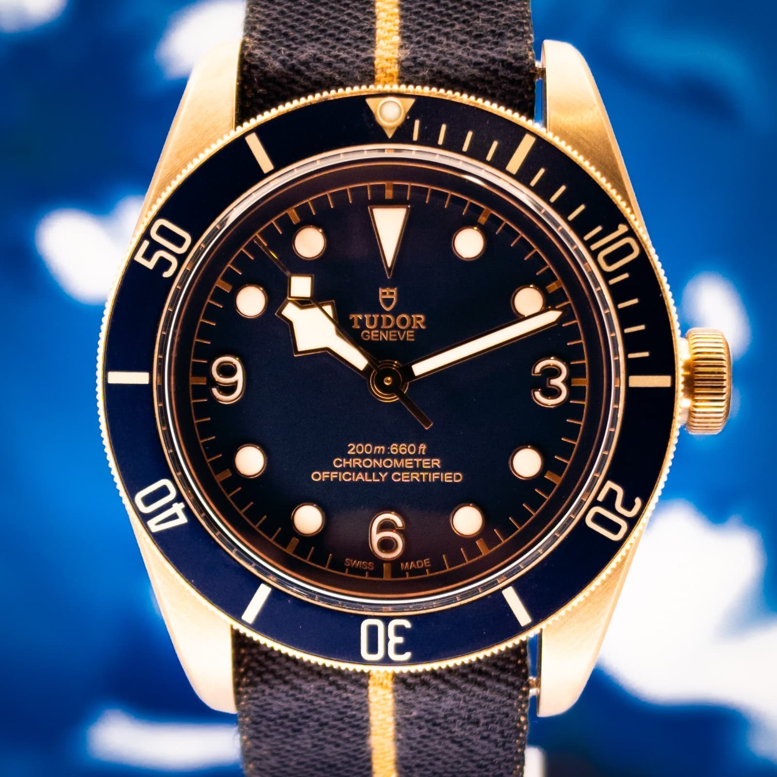 Tudor 79250BB Black Bay Bronze Blue "Boutique Edition" 2021 MINT Box & Papers
