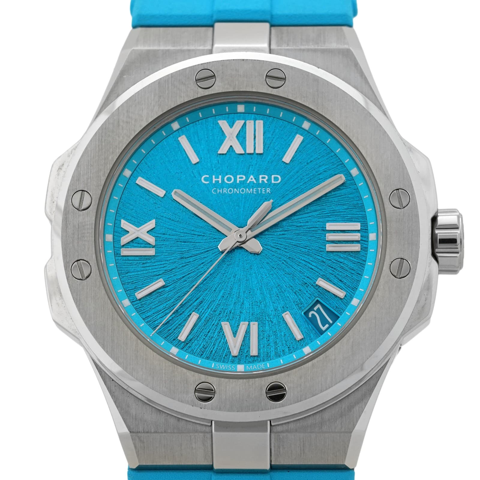 Chopard Alpine Eagle 41 Beach Edition 298600-3034 Automatic Blue Dial Men