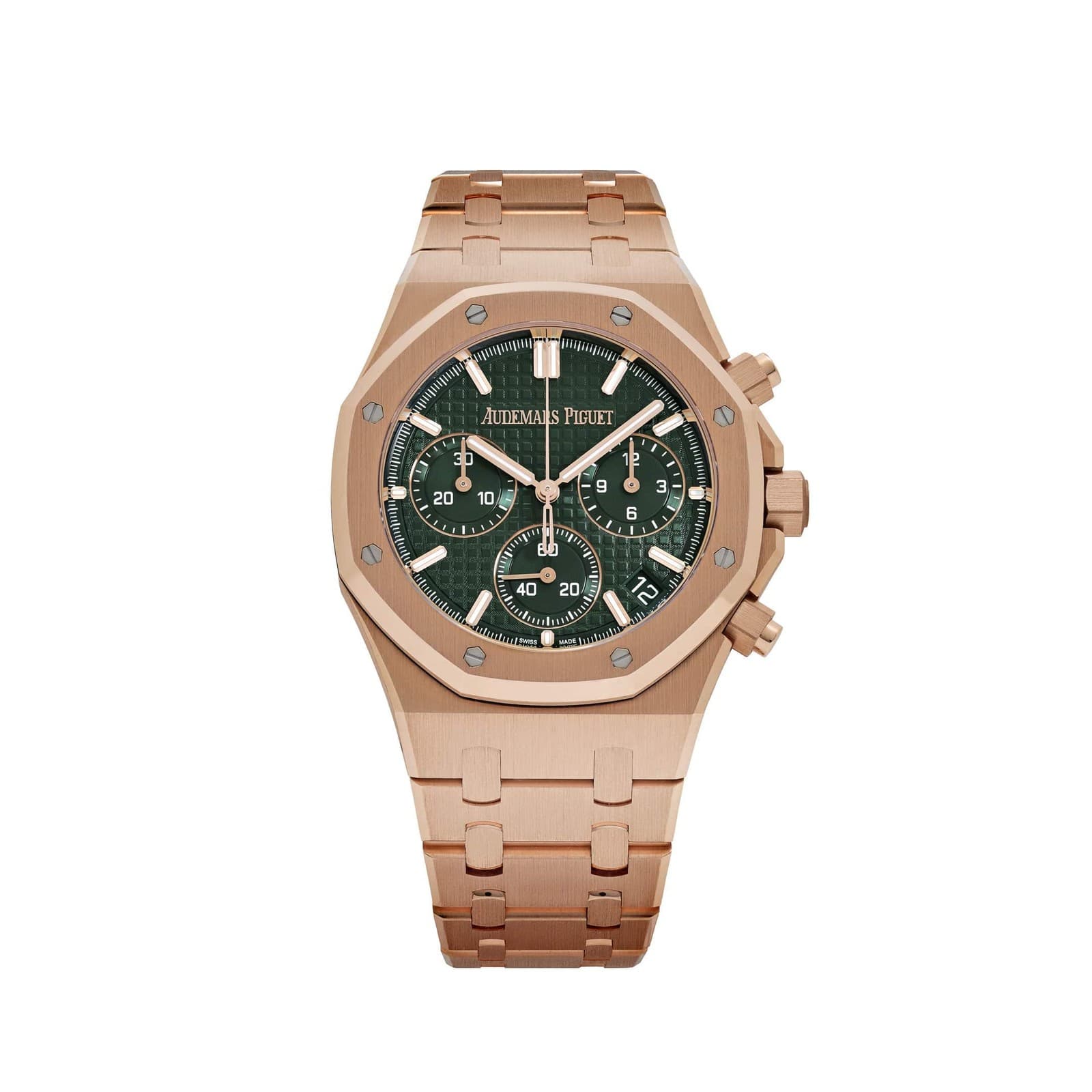 Audemars Piguet Royal Oak 26240OR.OO.1320OR.08 Chronograph Rose Gold Khaki
