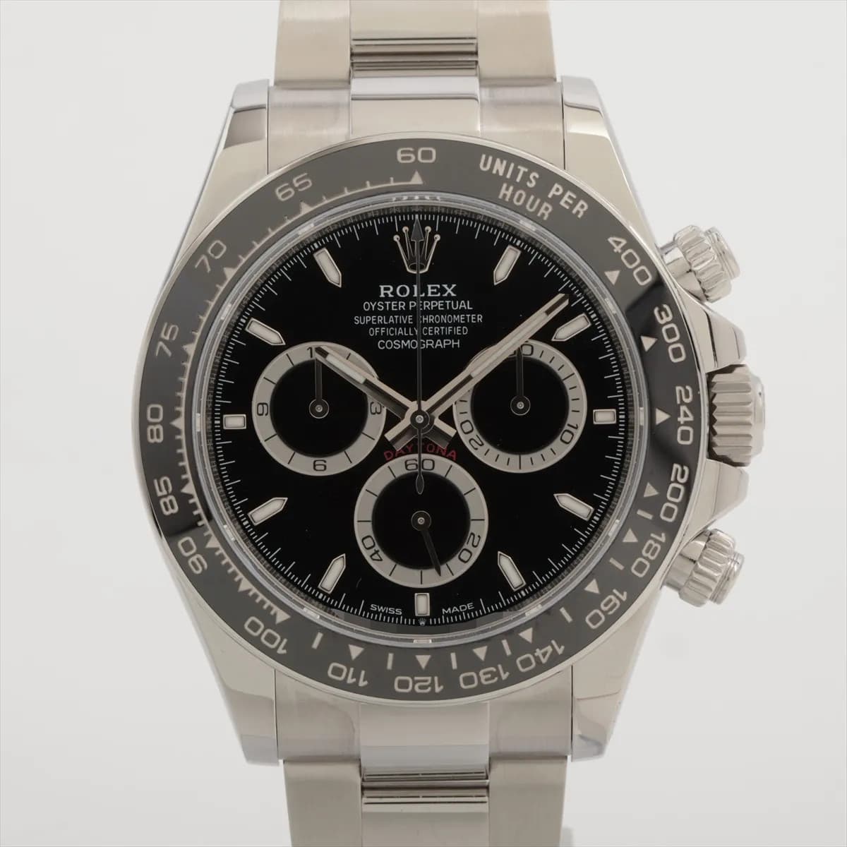 Rolex Cosmograph Daytona 126500LN SS SS AT black dial