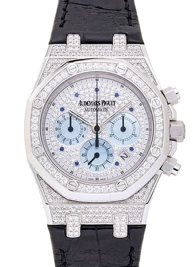 Audemars Piguet Royal Oak Chronograph 26068BC.ZZ.D002CR.01 White Gold #KMW2078