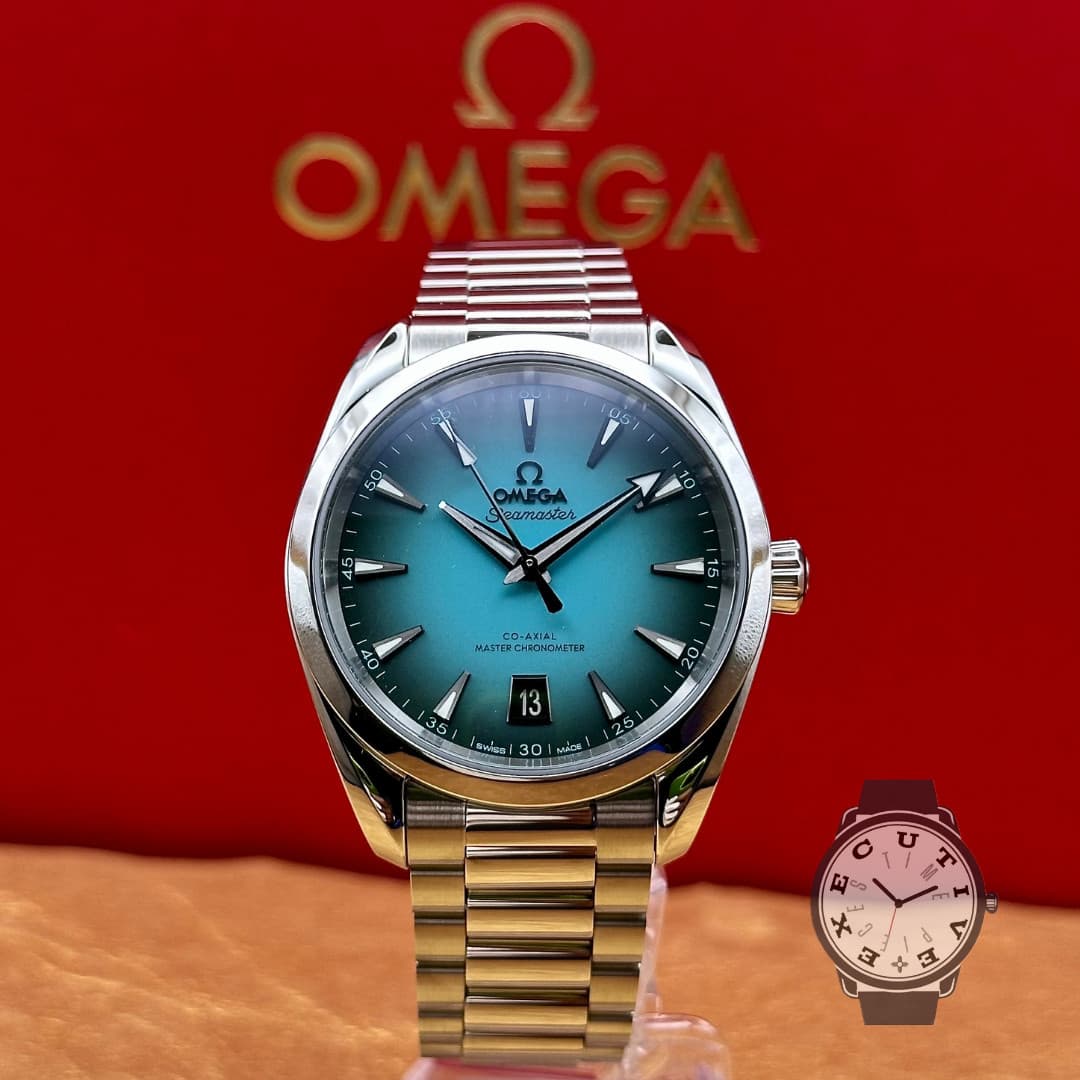 NEW Omega Seamaster Aqua Terra Turquoise Blue Dial 38mm 220.10.38.20.03.005 2026
