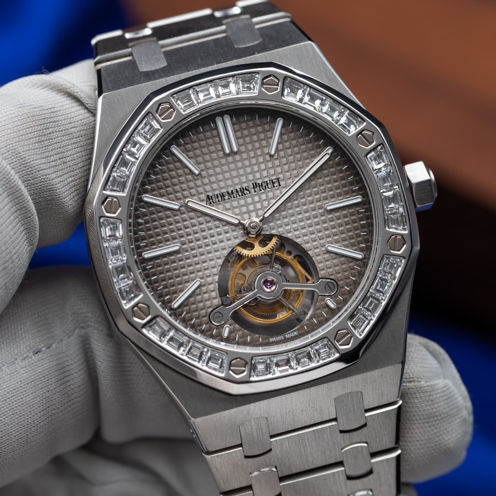 AUDEMARS PIGUET Royal Oak Tourbillon Platinum Smoked Grey 26516PT.ZZ.1220PT.01
