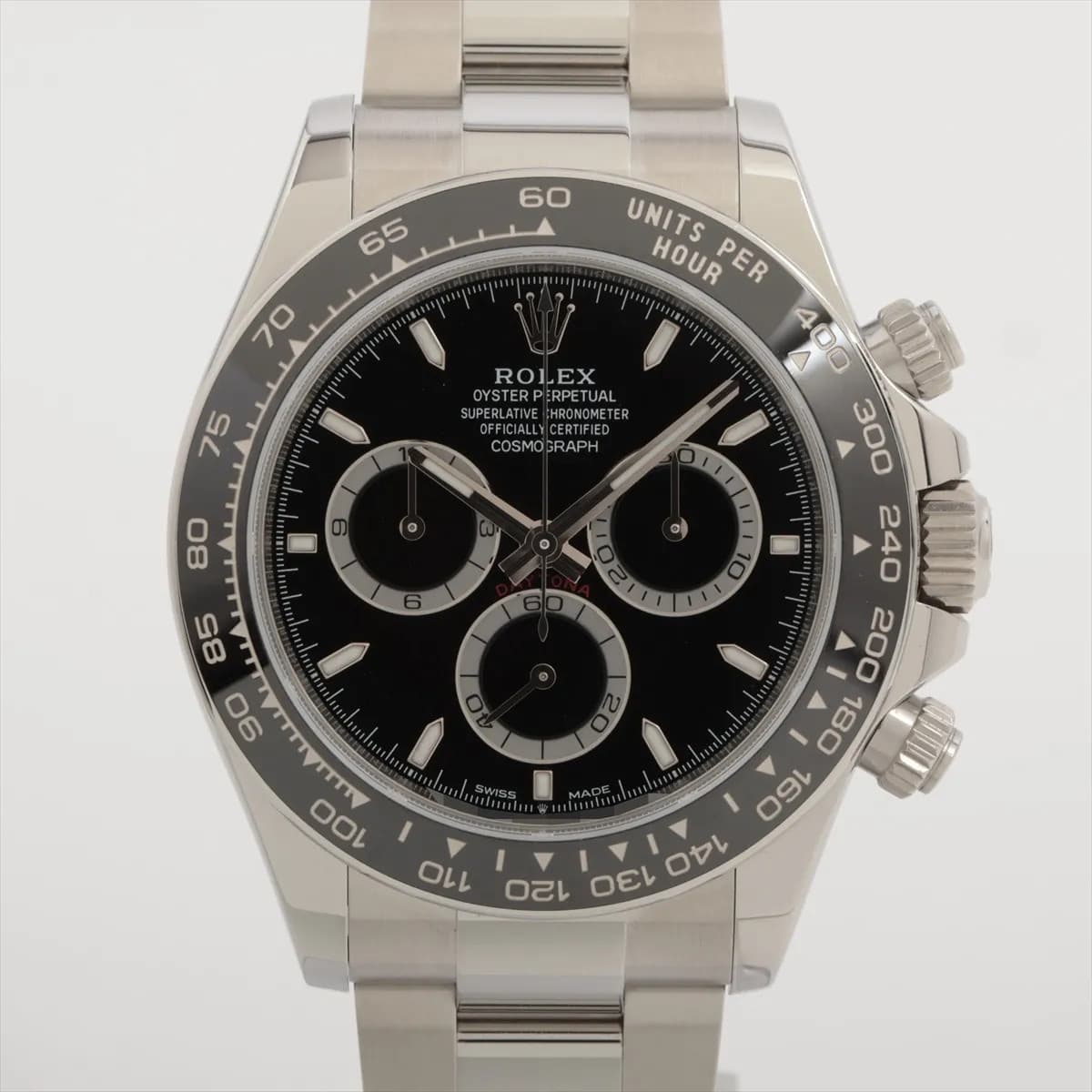 Rolex Cosmograph Daytona 126500LN SS SS AT black dial