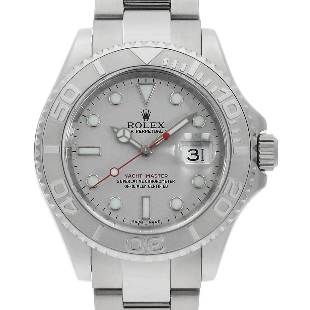 ROLEX Yacht master 16622 Silver M Number second hand mens
