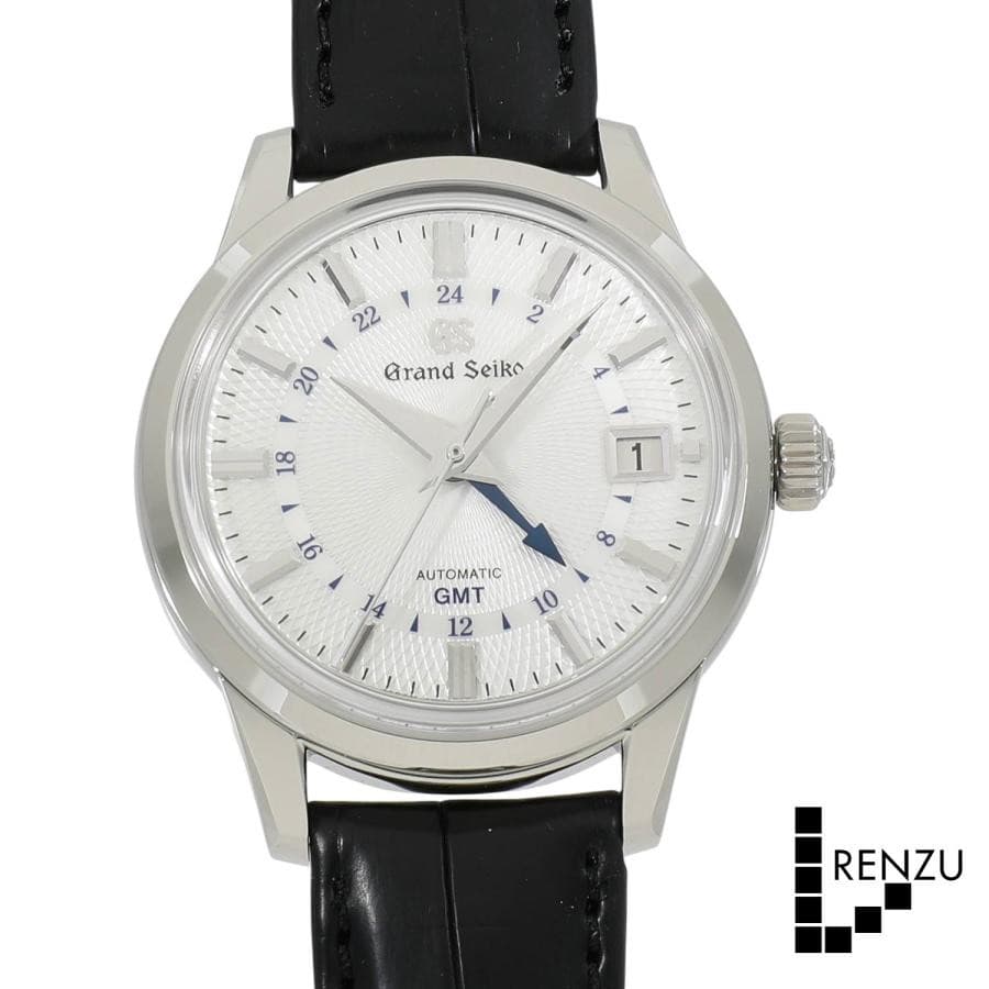 Grand Seiko Elegance Collection Mechanical GMT Snowflake SBGM255 39.5mm #RZW211