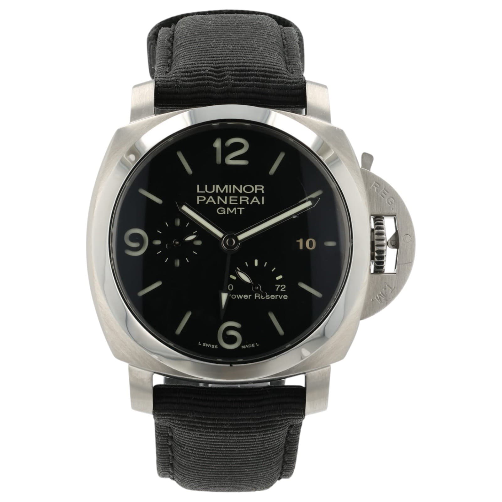 Panerai Luminor 1950 3 Days Black Dial Steel 44mm Automatic Men’s Watch PAM00347