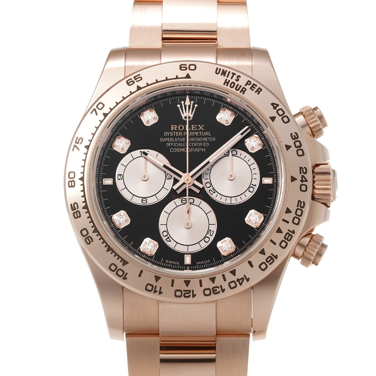 ROLEX Cosmograph Daytona 126505G Sundust/Bright black WATCH 723609