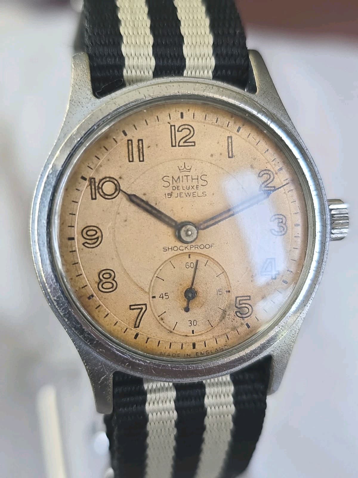 Rare Military Issued SMITHS DELUXE A404 15 J EVEREST Expedition Aquatite Case