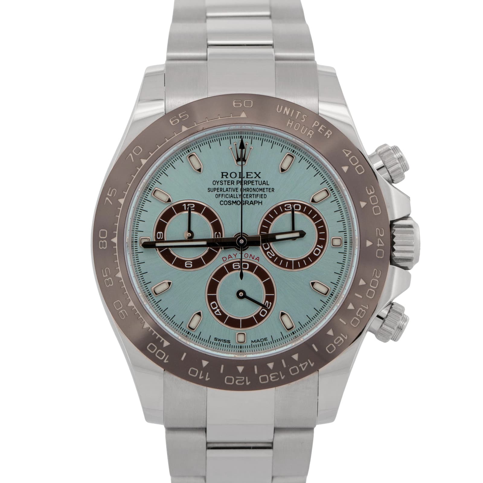 2021 PAPERS Rolex Daytona Cosmograph BLUE Platinum 40mm 116506 Watch BOX