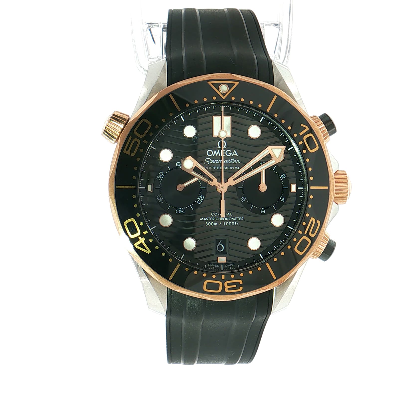 Omega Seamaster Diver 300M 18K Rose Gold & Steel 44mm 210.22.44.51.01.001