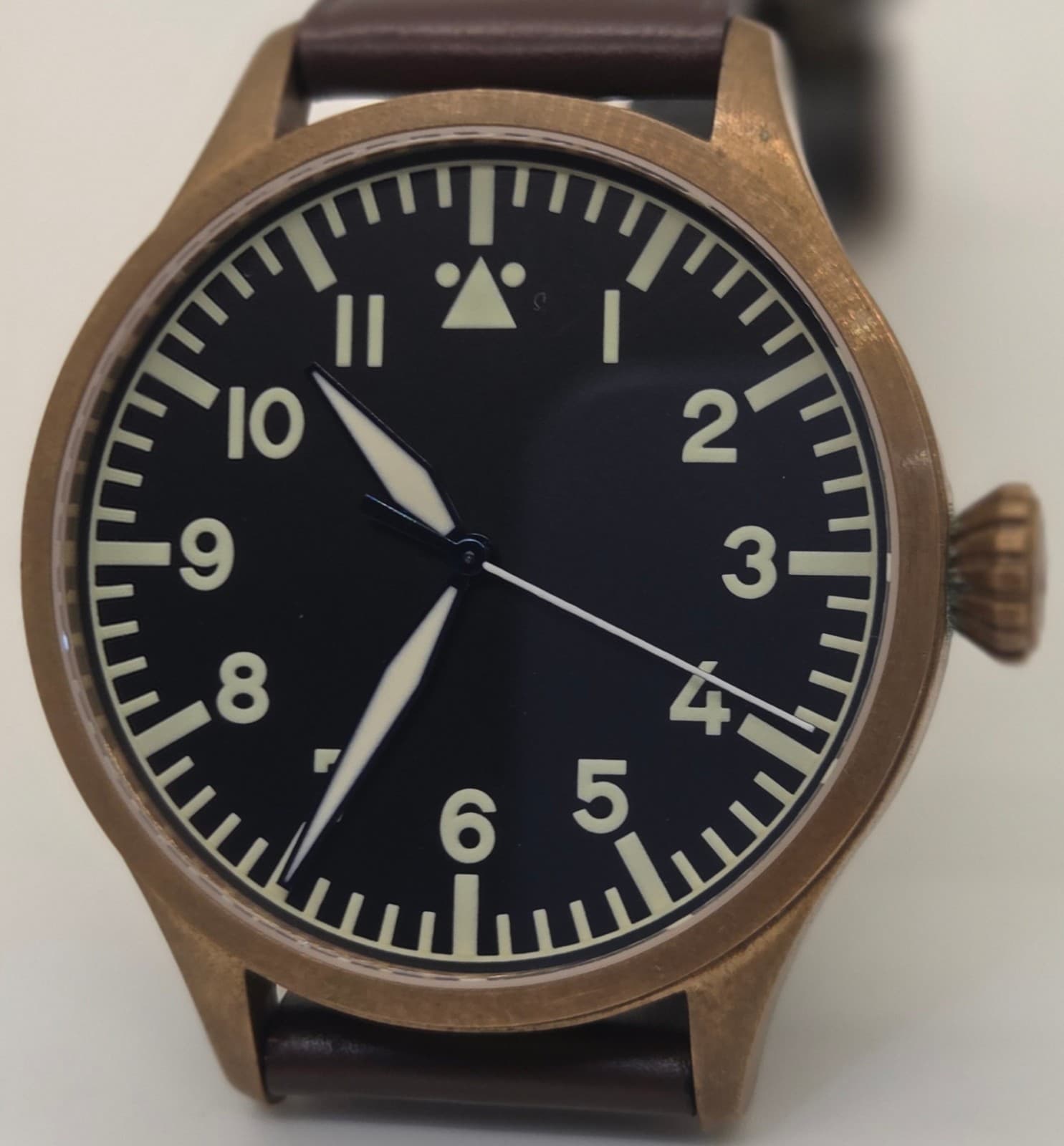 Archimede Pilot Bronze Flieger Type A Germany Automatic Watch