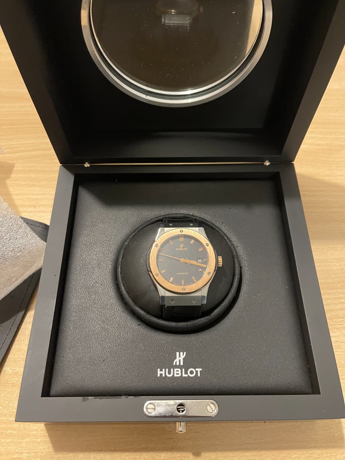 Hublot Classic Fusion Titanium King Gold 42mm 542.NO.1181.RX Unisex